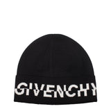 Givenchy Black Wool Beanie - Casual Style
