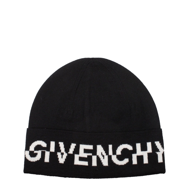 Givenchy Zwarte wollen muts