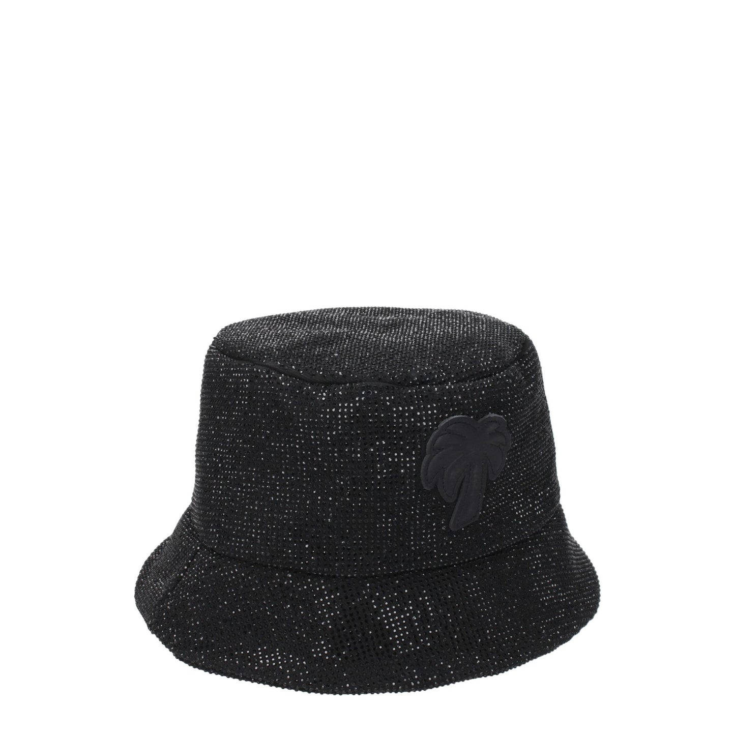 Bonnets Bucket en coton noir de Palm Angels