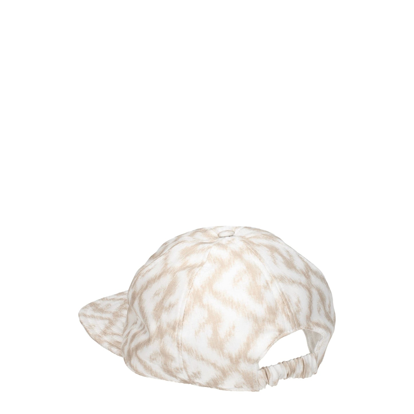Casquettes en soie beige Fendi (casquettes de baseball)