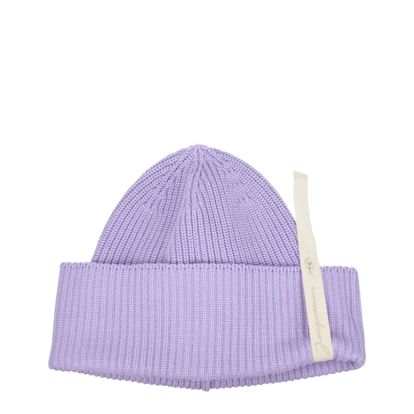Bonnet en coton violet de Jacquemus