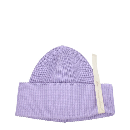 Bonnet en coton violet de Jacquemus