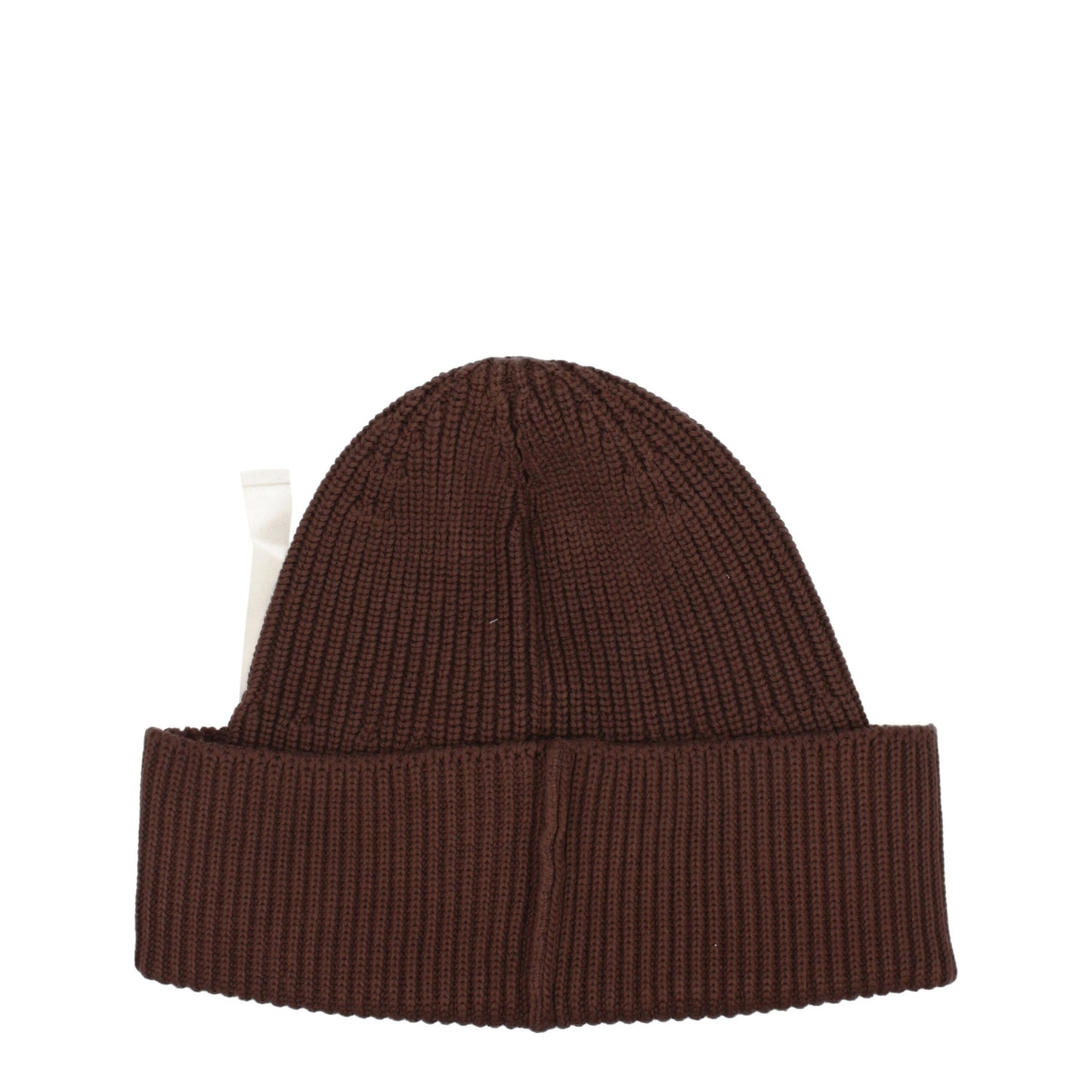 Bonnet en coton brun de Jacquemus
