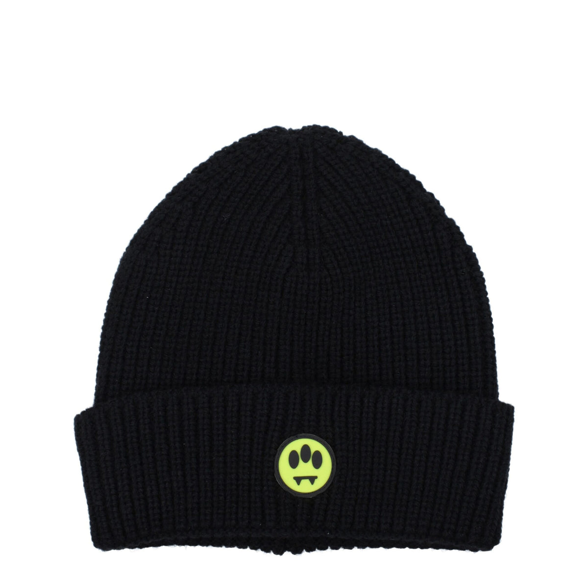 Barrow Black Wool Beanie - Sporty Glam Style