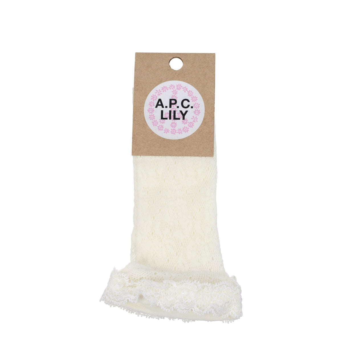 A.P.C. White Polyamide Socks for Women - Comfort and Elegance
