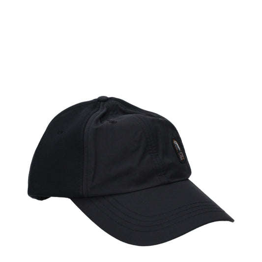 Casquettes en coton noir Parajumpers (casquettes de baseball)