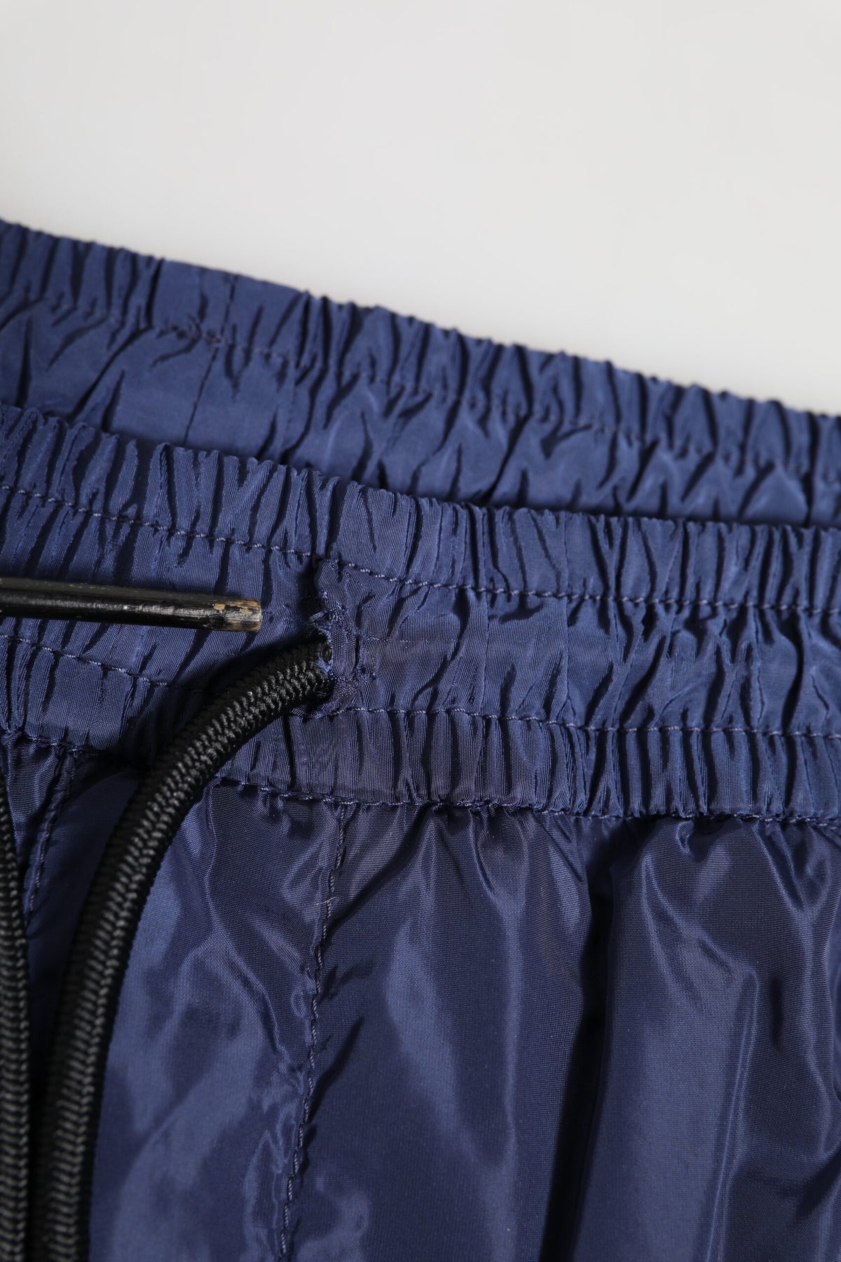 Pantalon de jogging droit en nylon bleu Dolce &amp; Gabbana