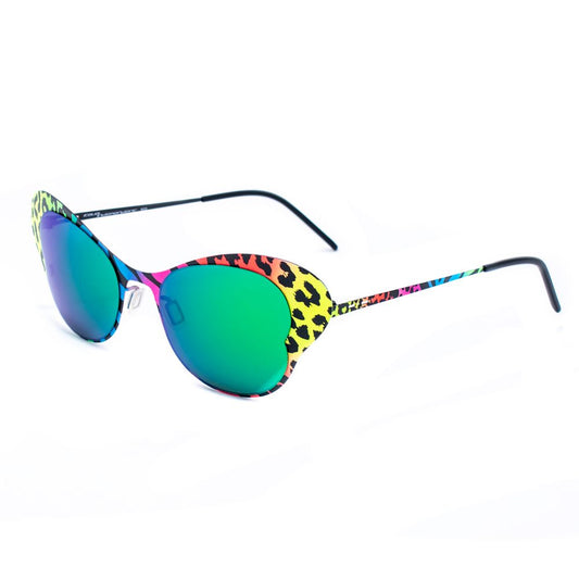 Italia Independent Multicolor Metalen Zonnebril