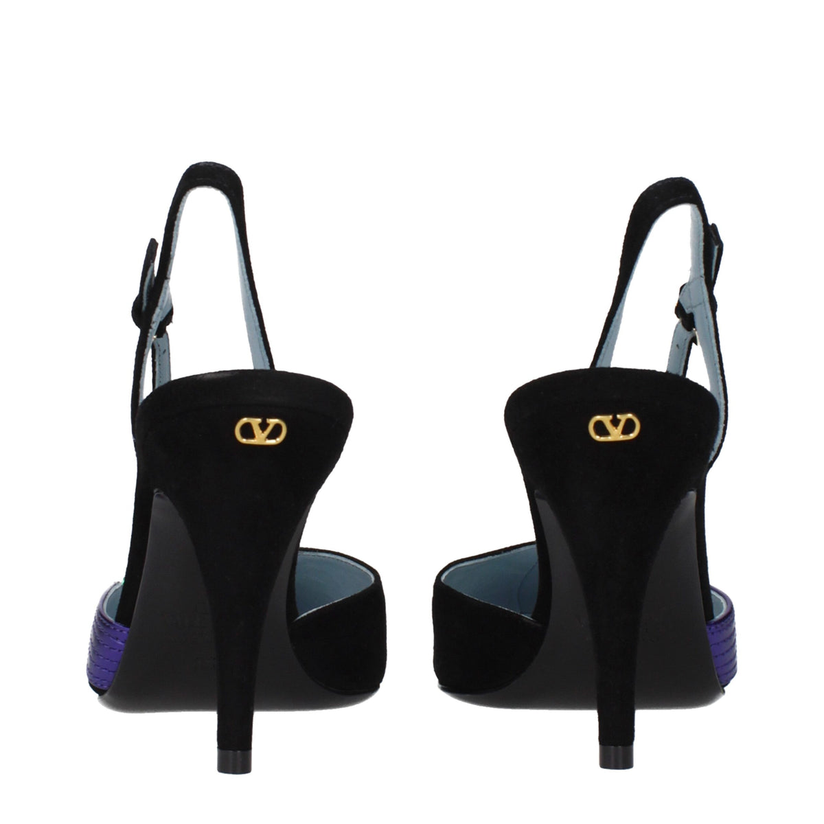 Valentino Garavani Black Leather High Heel Pumps - Élégance intemporelle