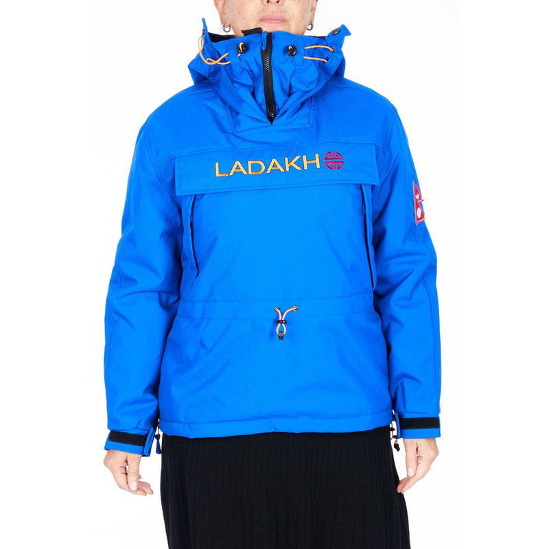 Ladakh Blue Polyester Women Jacket - Stylish & Versatile