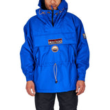 Ladakh Blue Polyester Men's Short-cut Jacket