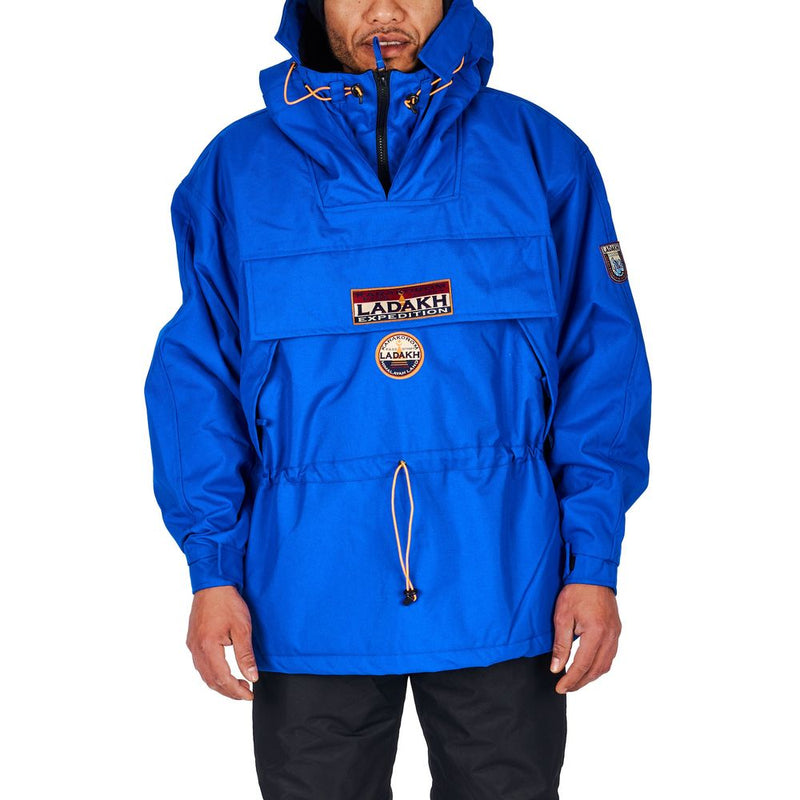Ladakh blauwe herenjas van polyester