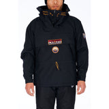 Ladakh Black Polyester Men's Short-cut Jacket