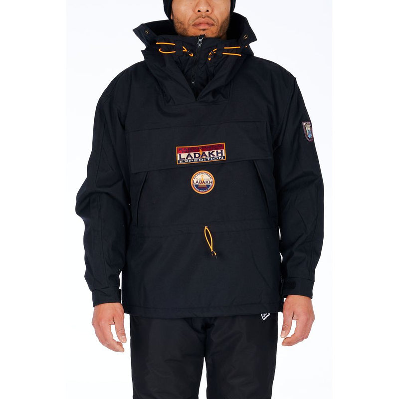 Ladakh Zwart Polyester Herenjack