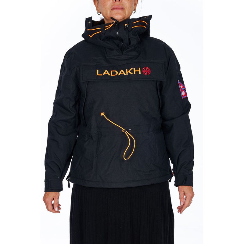 Ladakh Black Polyester Women Jacket - Chic & Versatile