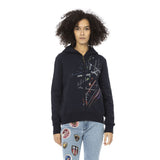 Mr&Mrs Italy Sweatshirt Femme en Coton Bleu