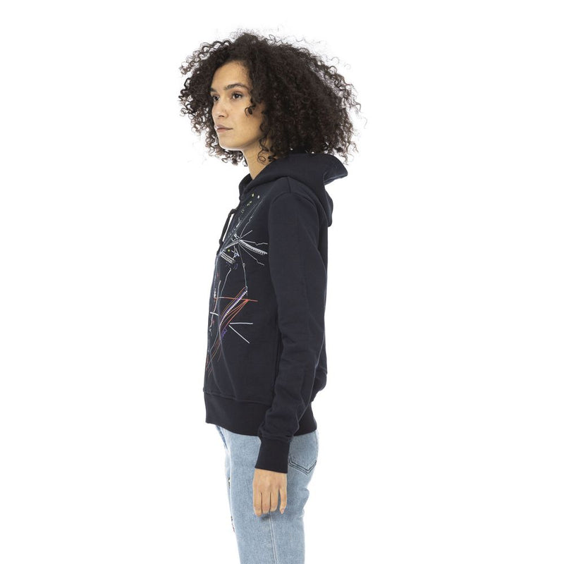 Mr&Mrs Italy Sweatshirt Femme en Coton Bleu