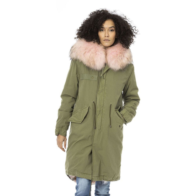 Mr&Mrs Italy Army Cotton Women Jacket - Luxurious Winter Parka