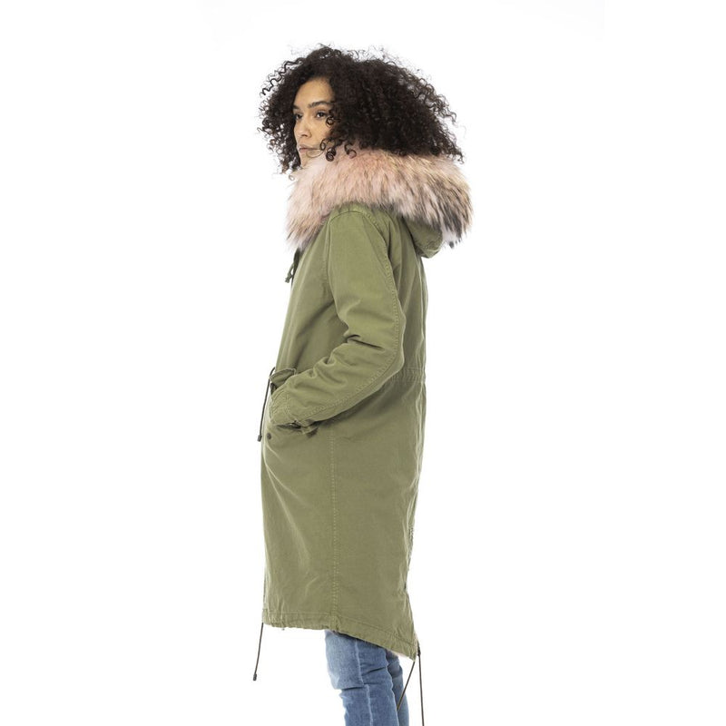 Mr&Mrs Italy Army Cotton Women Jacket - Luxurious Winter Parka