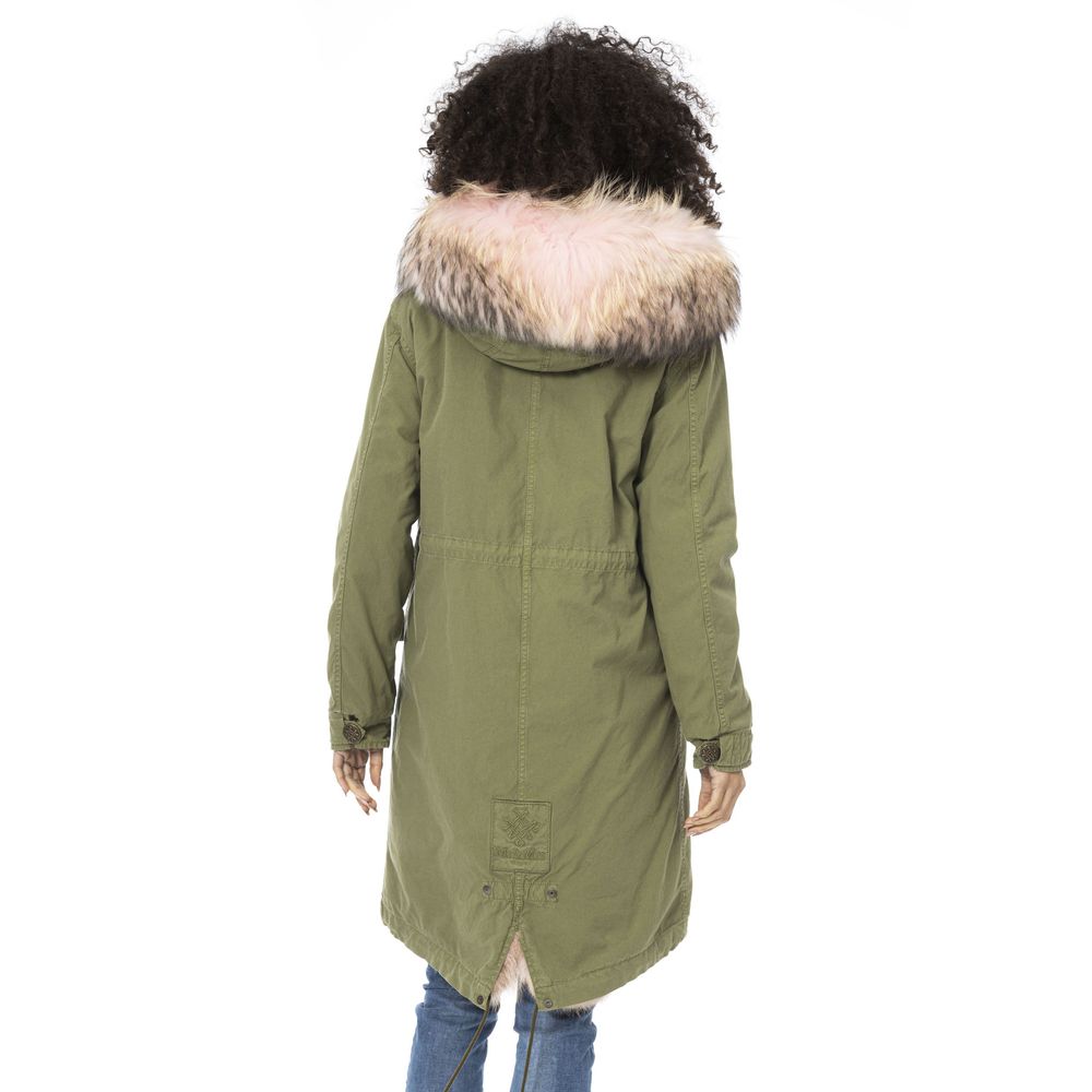 Mr&Mrs Italy Army Cotton Women Jacket - Luxurious Winter Parka