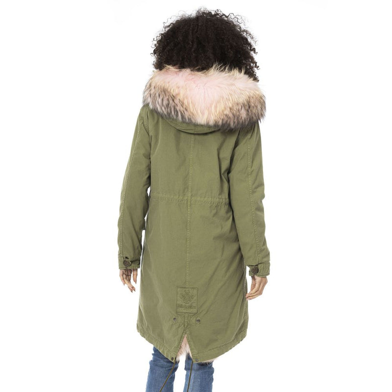 Mr&Mrs Italy Army Cotton Women Jacket - Luxurious Winter Parka