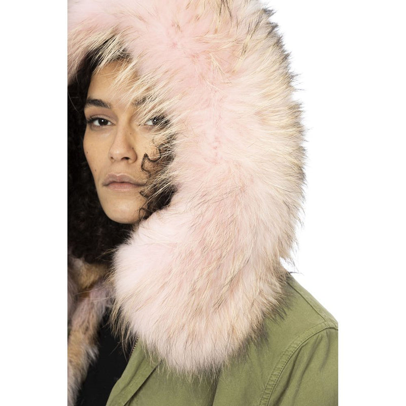 Mr&Mrs Italy Army Cotton Women Jacket - Luxurious Winter Parka