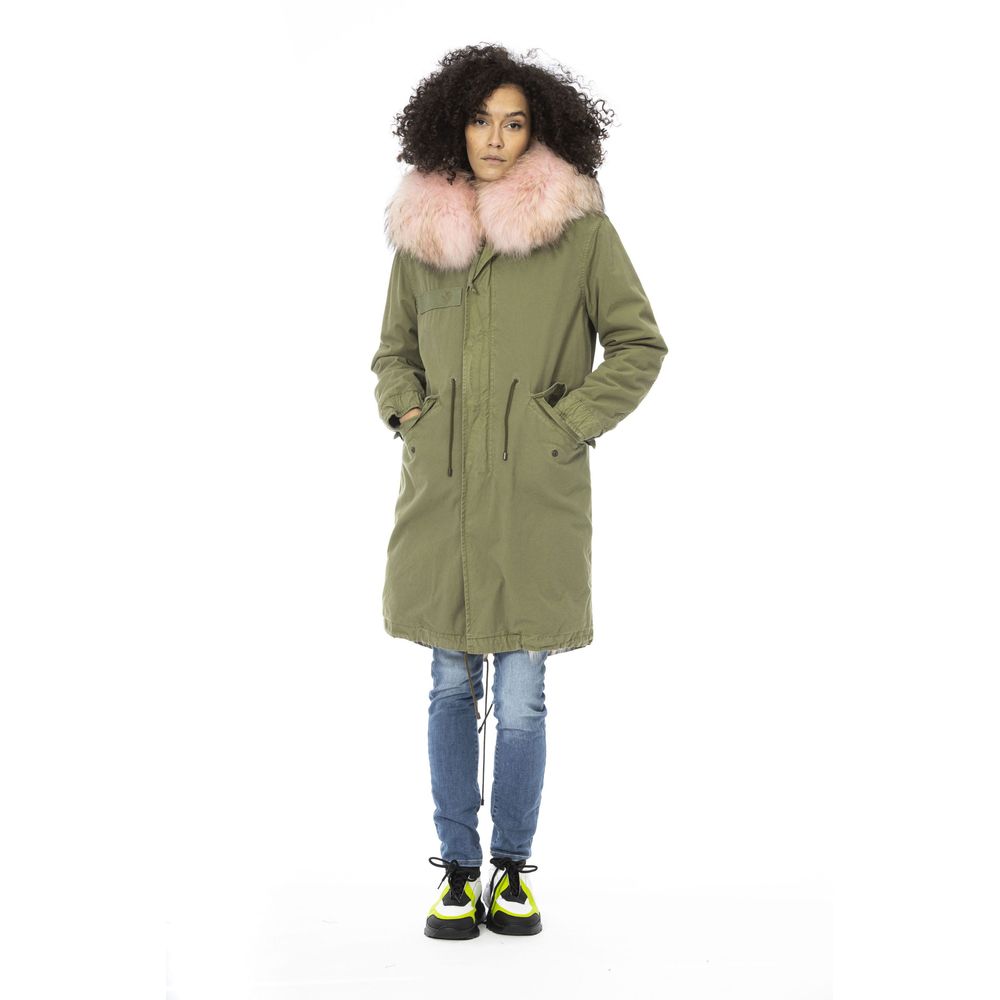 Mr&Mrs Italy Army Cotton Women Jacket - Luxurious Winter Parka