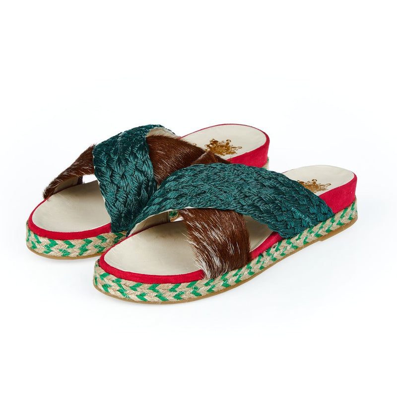 Mr&Mrs Italy Multicolor Dankalia Women Slipper - Luxe et Confort