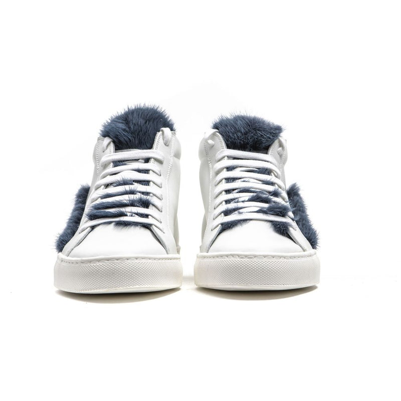 Mr&Mrs Italy White Leather Women Sneaker - Luxury Comfort