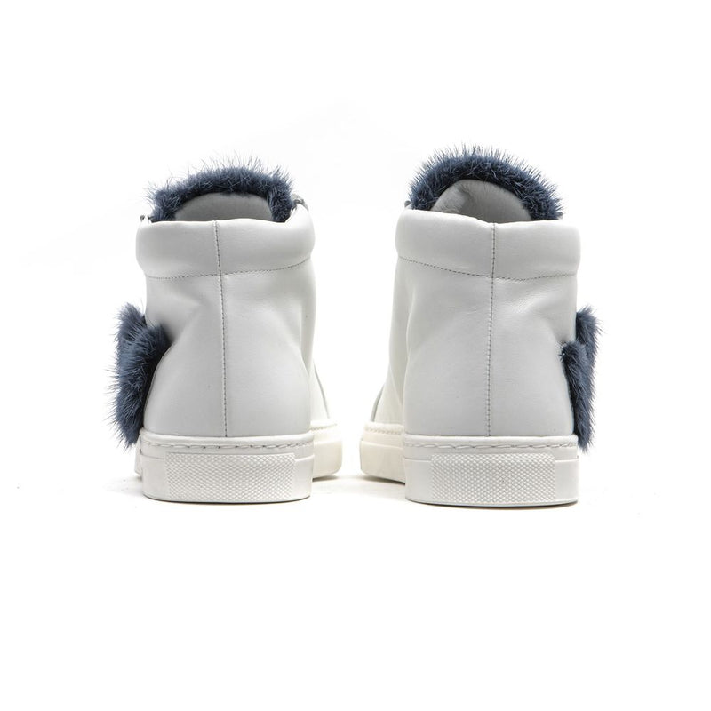 Mr&Mrs Italy White Leather Women Sneaker - Luxury Comfort