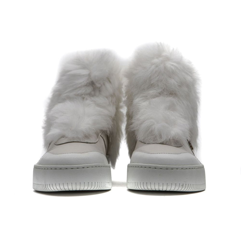 Mr&Mrs Italy White Cotton Women Sneaker - Élégance et Confort