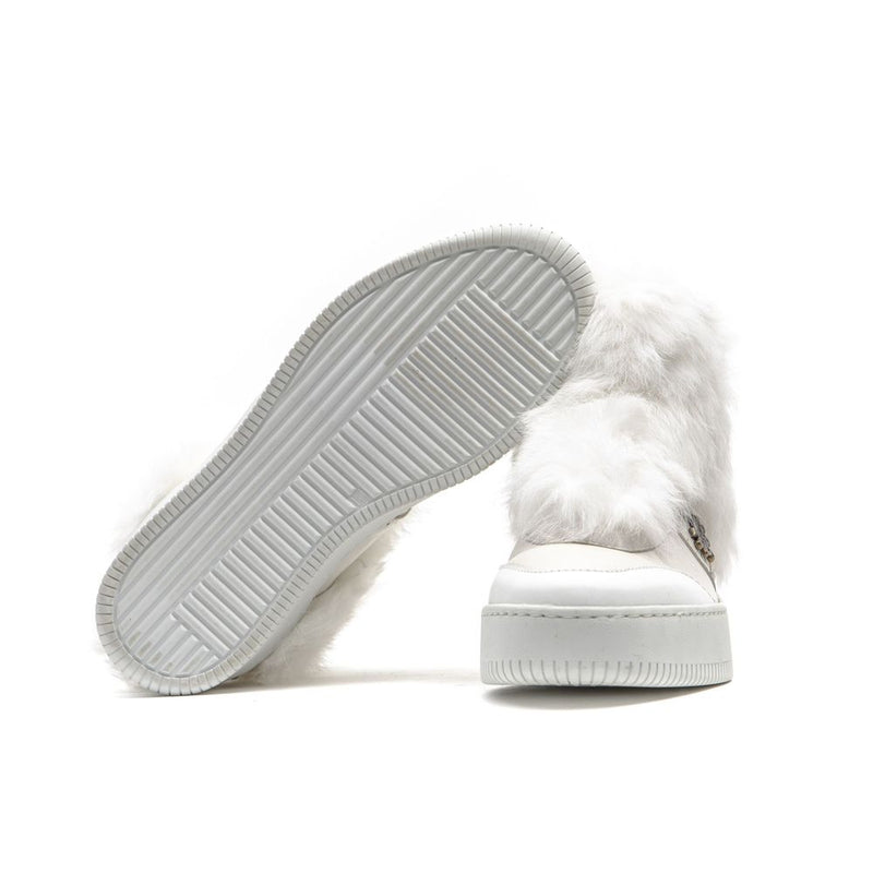 Mr&Mrs Italy White Cotton Women Sneaker - Élégance et Confort