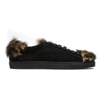 Mr&Mrs Italy Black Leather Women's Sneakers - Stylish Comfort
