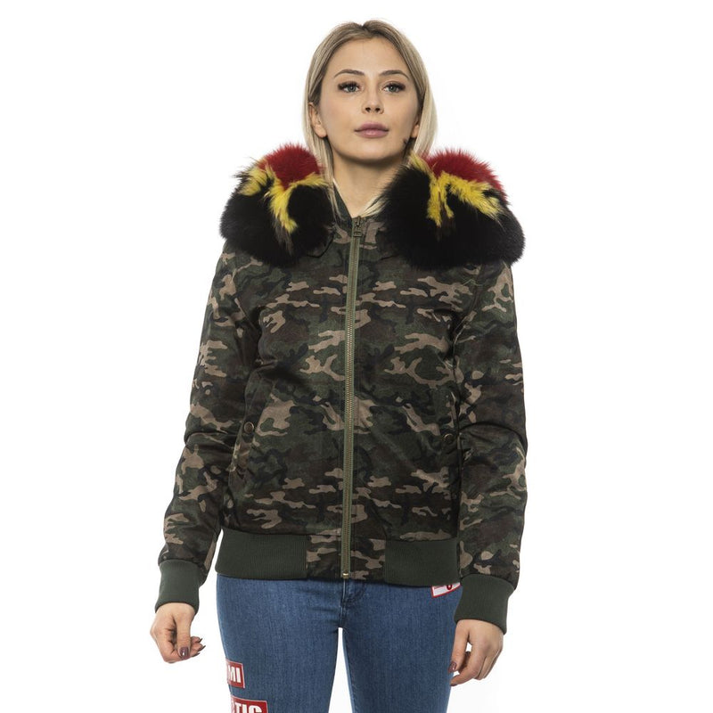 Veste Bomber Femme Army Polyamide Mr&Mrs Italy
