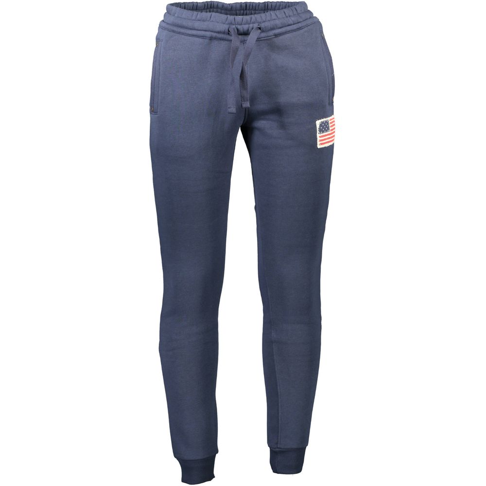 US POLO ASSN. Blauwe katoenen broek
