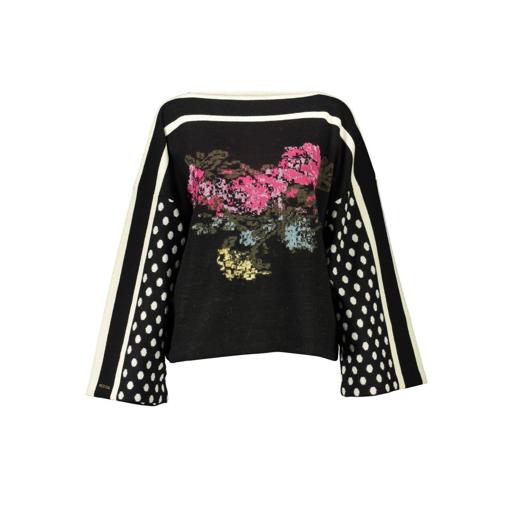 Blugirl Black Acrylic Women Sweater - Chic & Versatile