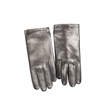 Tommy Hilfiger leren handschoen, zwart