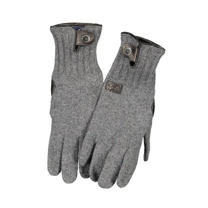 Harmont &amp; Blaine grijze wollen handschoen