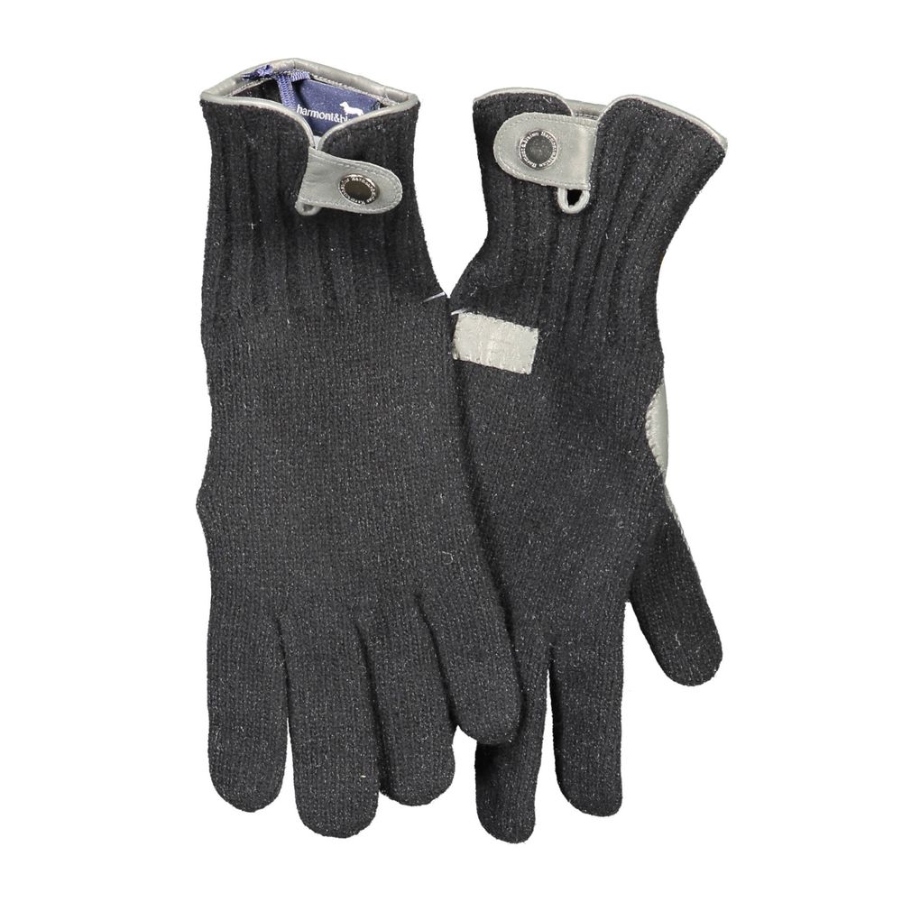 Harmont &amp; Blaine zwarte wollen handschoen