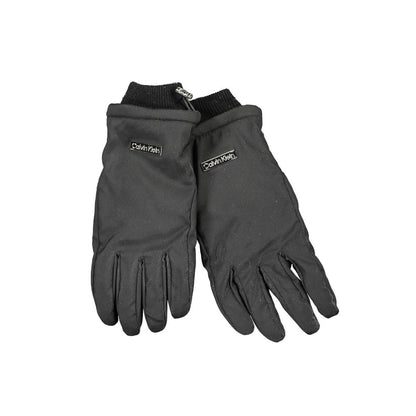 Calvin Klein zwarte handschoen van polyester