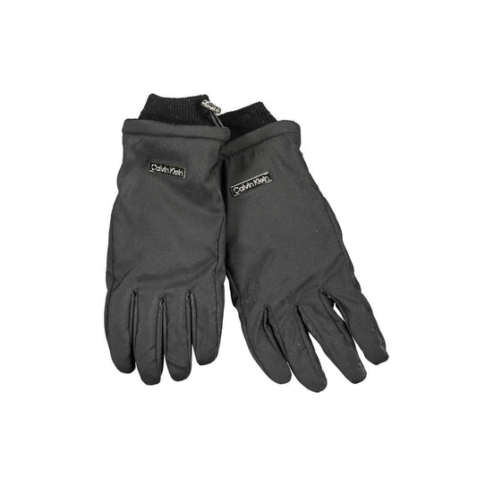 Calvin Klein zwarte handschoen van polyester