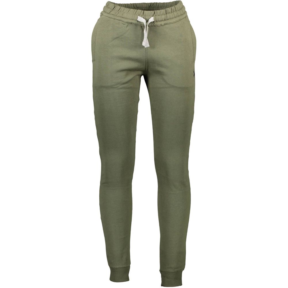 U.S. POLO ASSN. Green Cotton Pant - Confort et Style