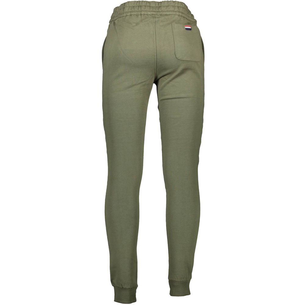 US POLO ASSN. Groene katoenen broek
