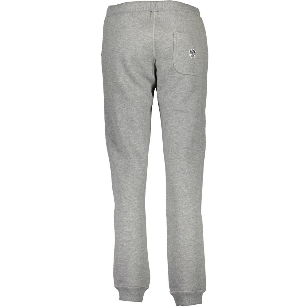 Pantalon en Coton Gris North Sails - Pantalon de Sport Confortable