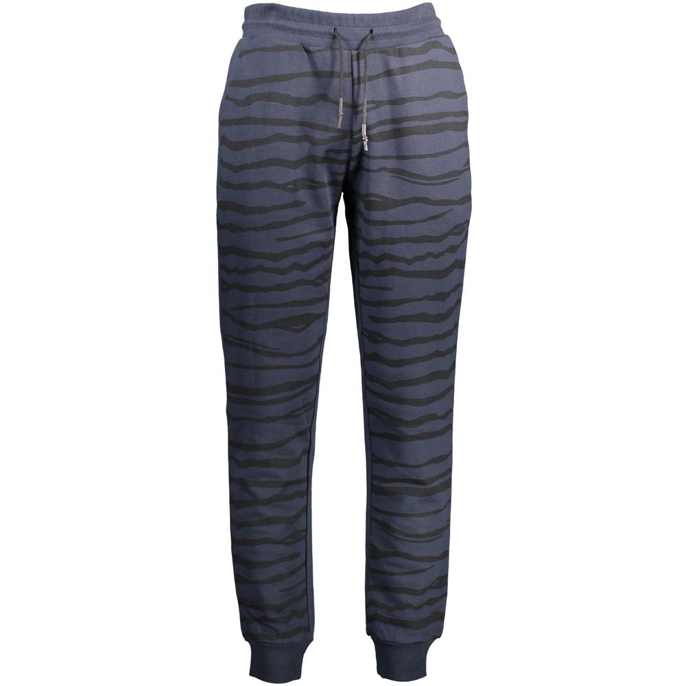 Pantalon en coton bleu Cavalli Class