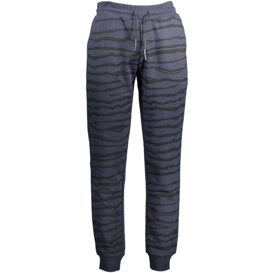 Cavalli Class Blauwe Katoenen Broek
