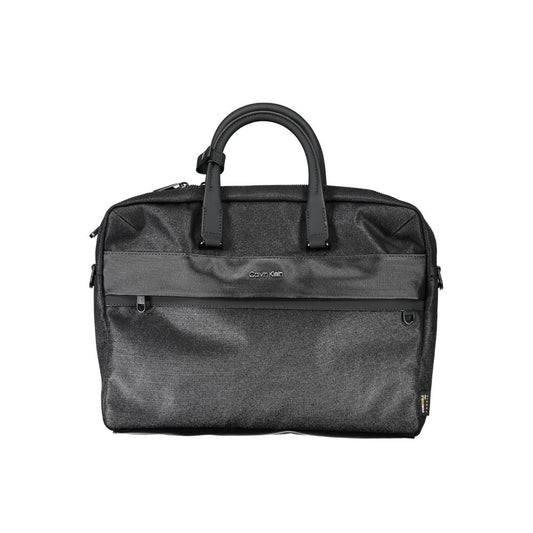 Sac à main en polyester noir Calvin Klein