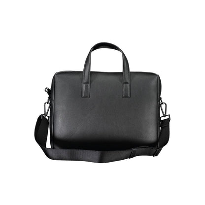 Sac à main en polyester noir Calvin Klein