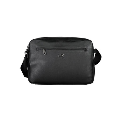 Calvin Klein Zwarte Polyester Handtas