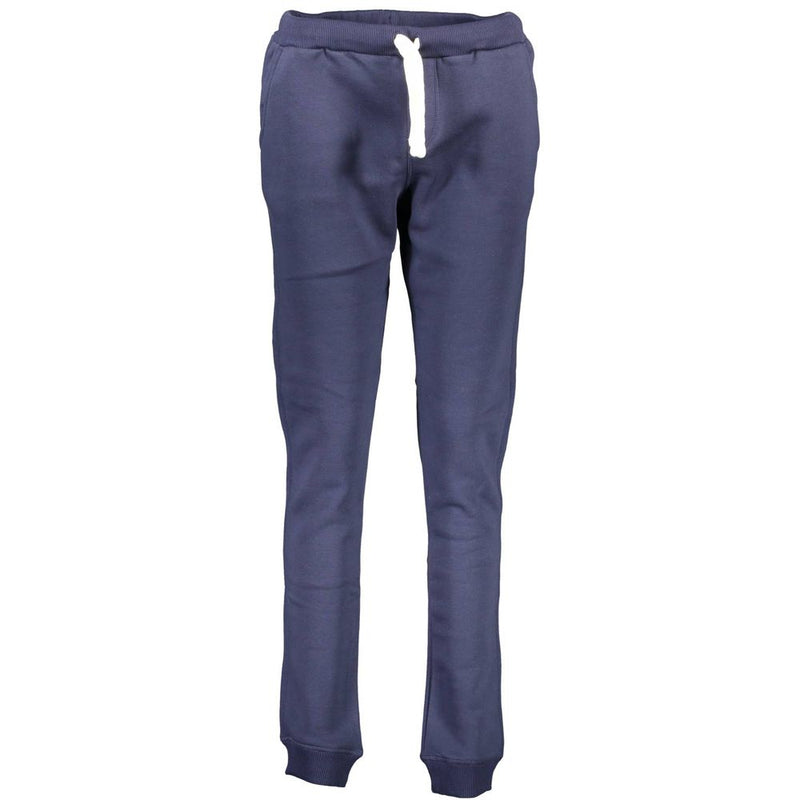 North Sails Blue Cotton Pant - Pantalon de Sport Confortable
